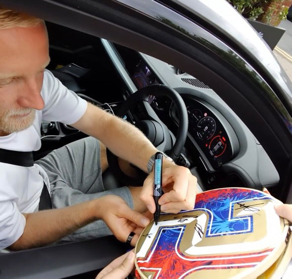 10F1 SIGNED CUSTOM FA CUP WINNERS SHIRT