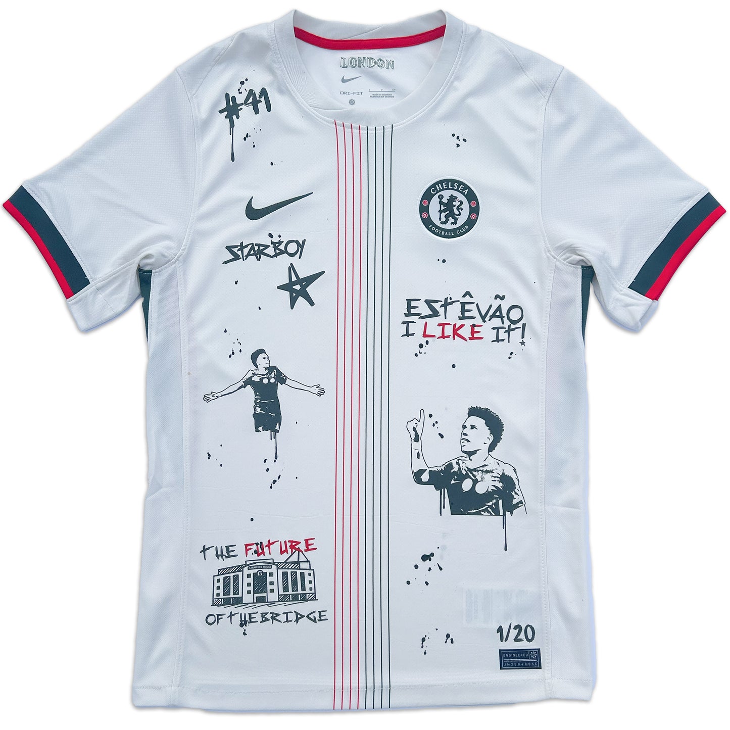 1/20 LIMITED CUSTOM ESTÊVÃO CHELSEA SHIRT