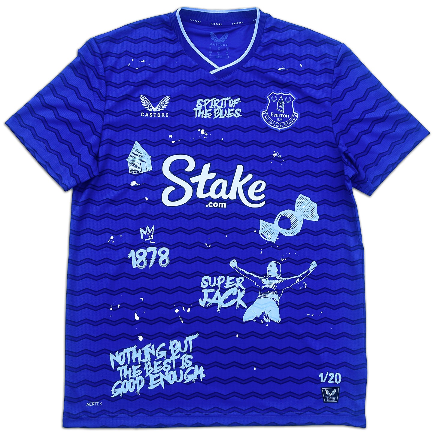 1/20 LIMITED CUSTOM EVERTON HOME SHIRT
