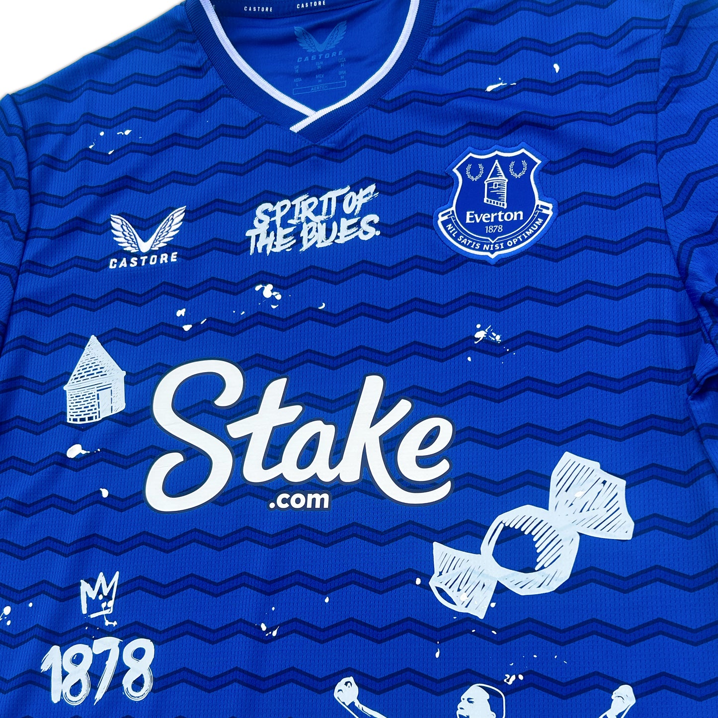 1/20 LIMITED CUSTOM EVERTON HOME SHIRT