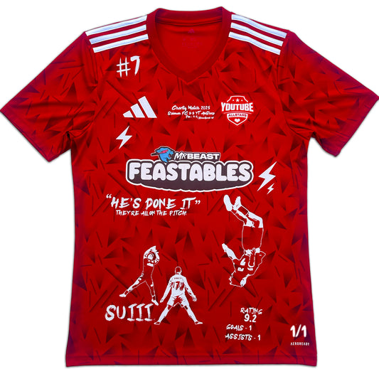 10F1 CUSTOM ISHOWSPEED CHARITY MATCH SHIRT