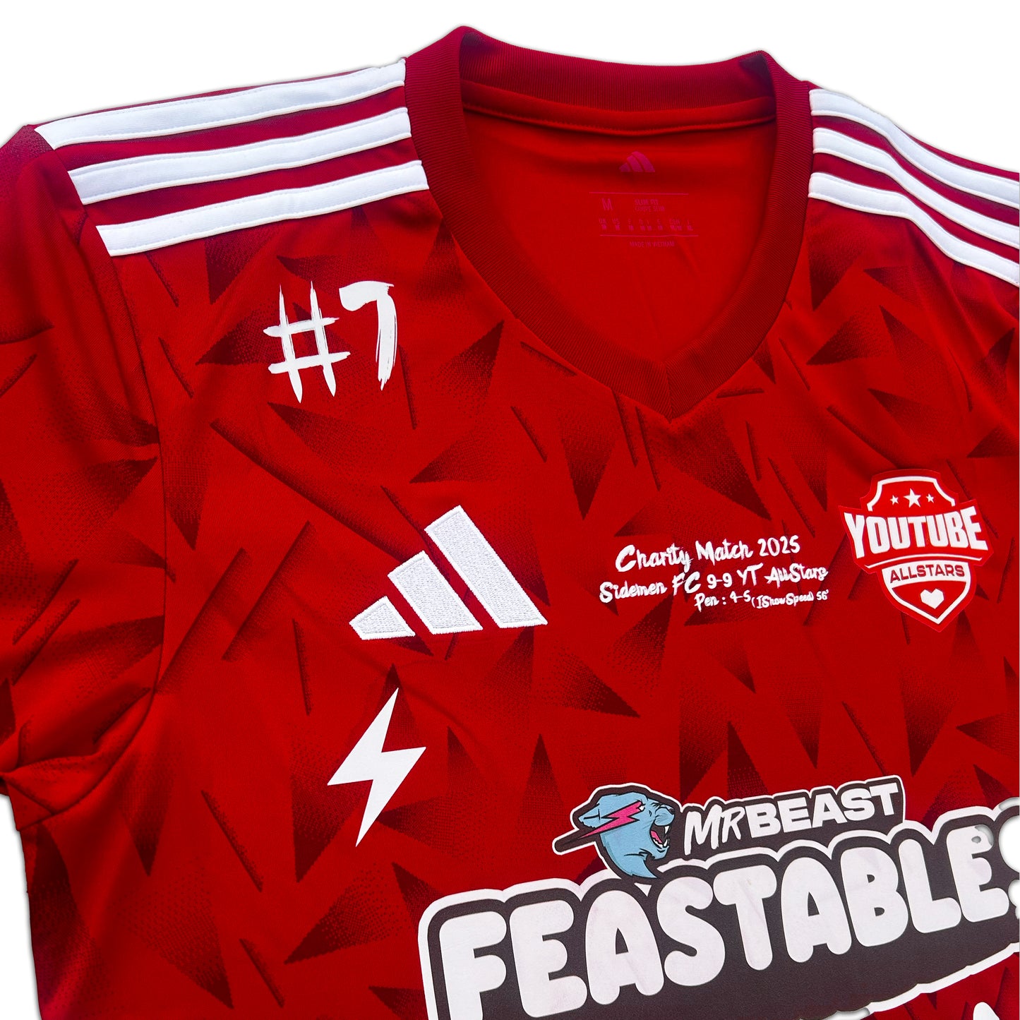 10F1 CUSTOM ISHOWSPEED CHARITY MATCH SHIRT