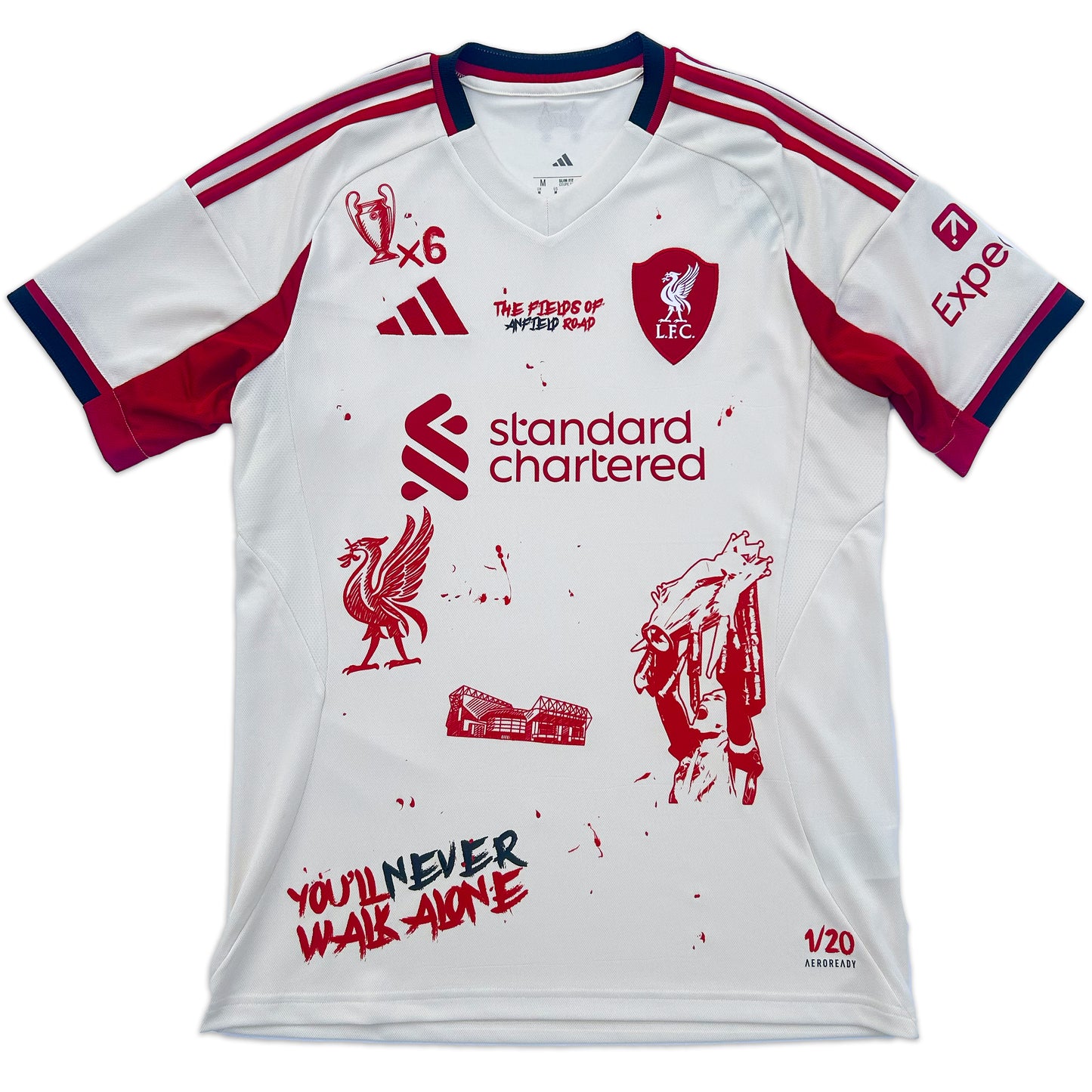 1/20 LIMITED CUSTOM LIVERPOOL AWAY SHIRT