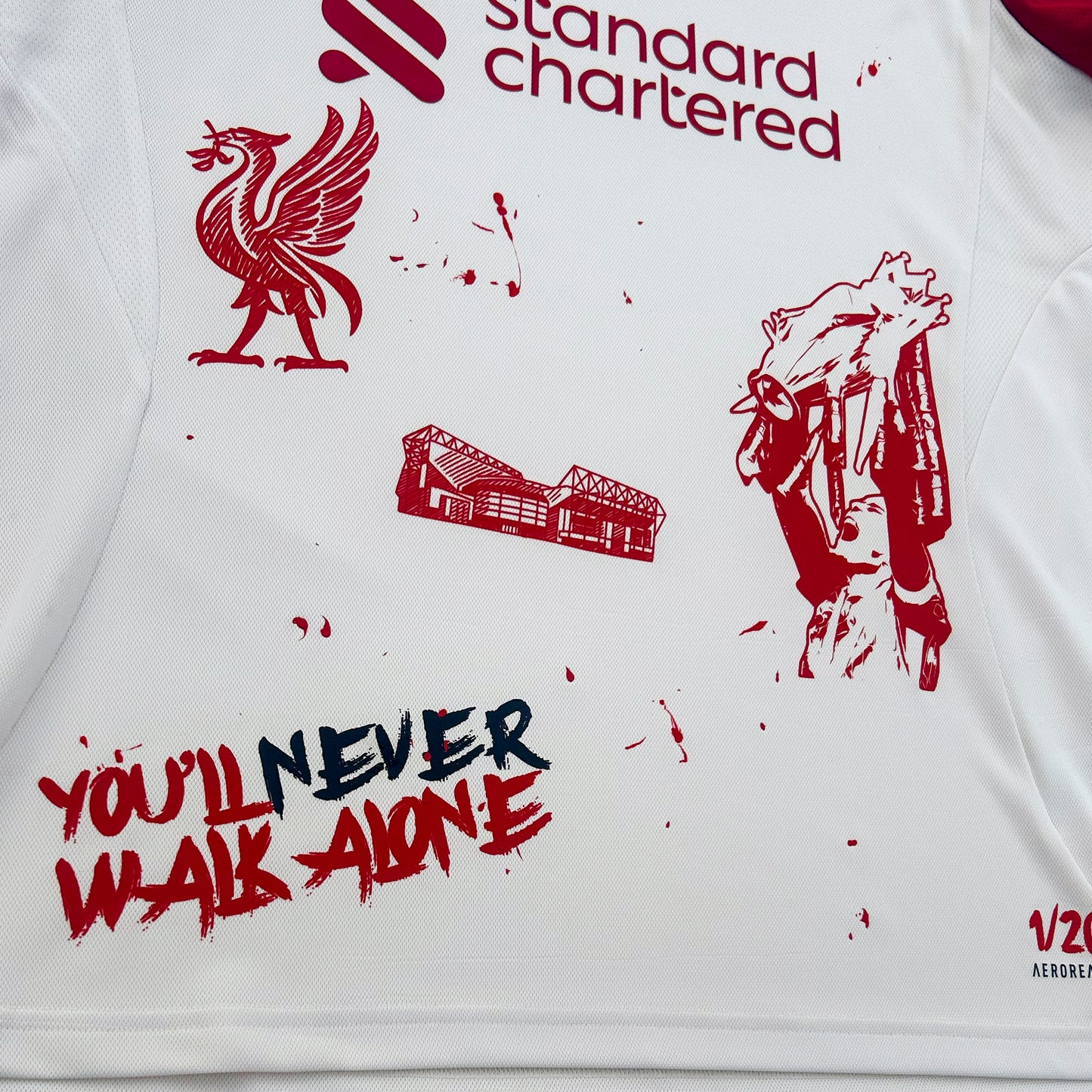 1/20 LIMITED CUSTOM LIVERPOOL AWAY SHIRT