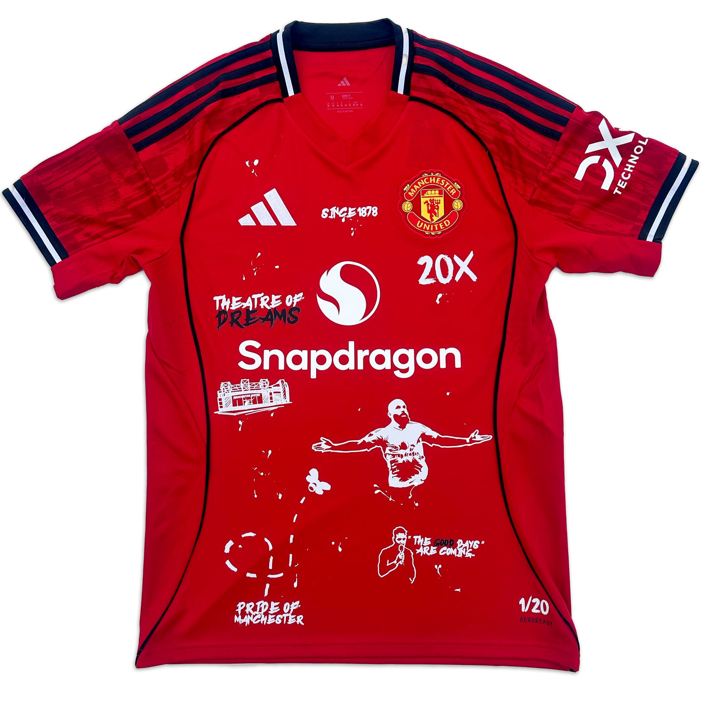 1/20 LIMITED CUSTOM UNITED HOME SHIRT
