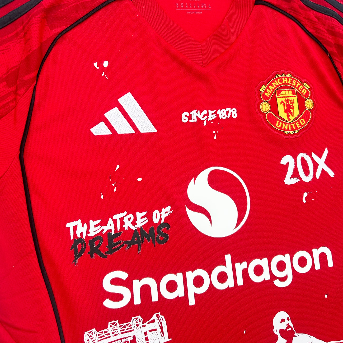 1/20 LIMITED CUSTOM UNITED HOME SHIRT