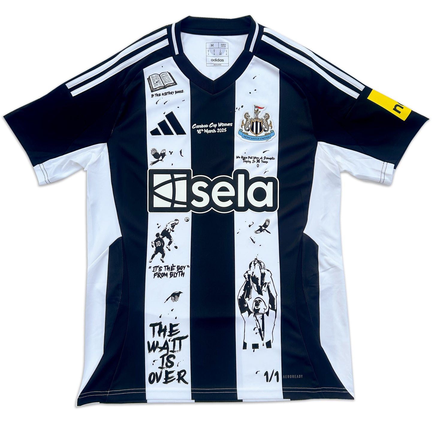 10F1 CUSTOM CARABAO CUP WINNERS SHIRT