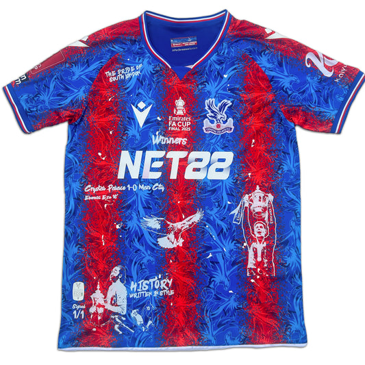 10F1 SIGNED CUSTOM FA CUP WINNERS SHIRT