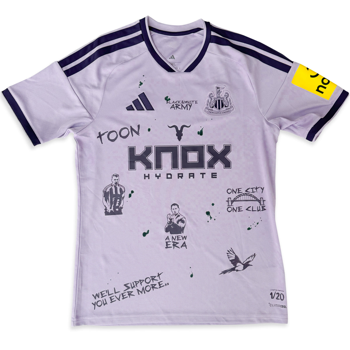 1/20 LIMITED CUSTOM NEWCASTLE THIRD SHIRT